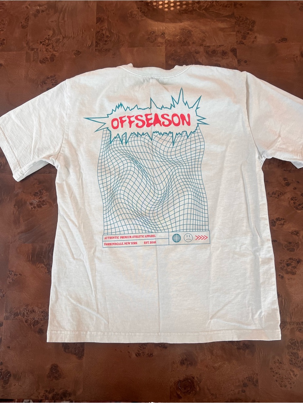 Offseason Kids White Graphic Short Sleeve Tee - Picture 3 of 3